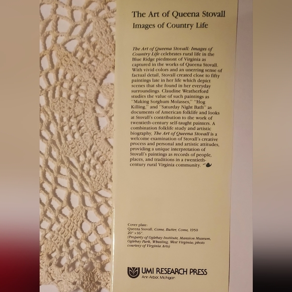 Queena Stovall 1986 HB Book with Author signature - Picture 3 of 15